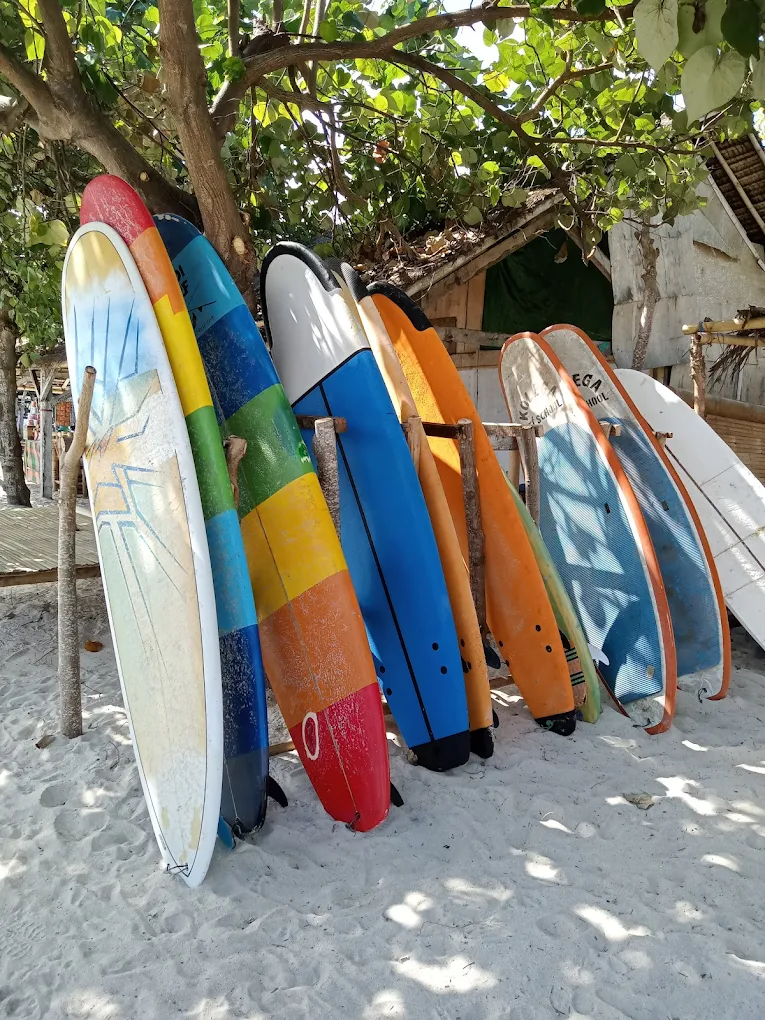 Surfboard rack